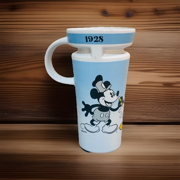 Walt Disney Other - Walt Disney Mickey Mouse Through the Years 1928 to Today Ceramic Tea Coffee Mug
